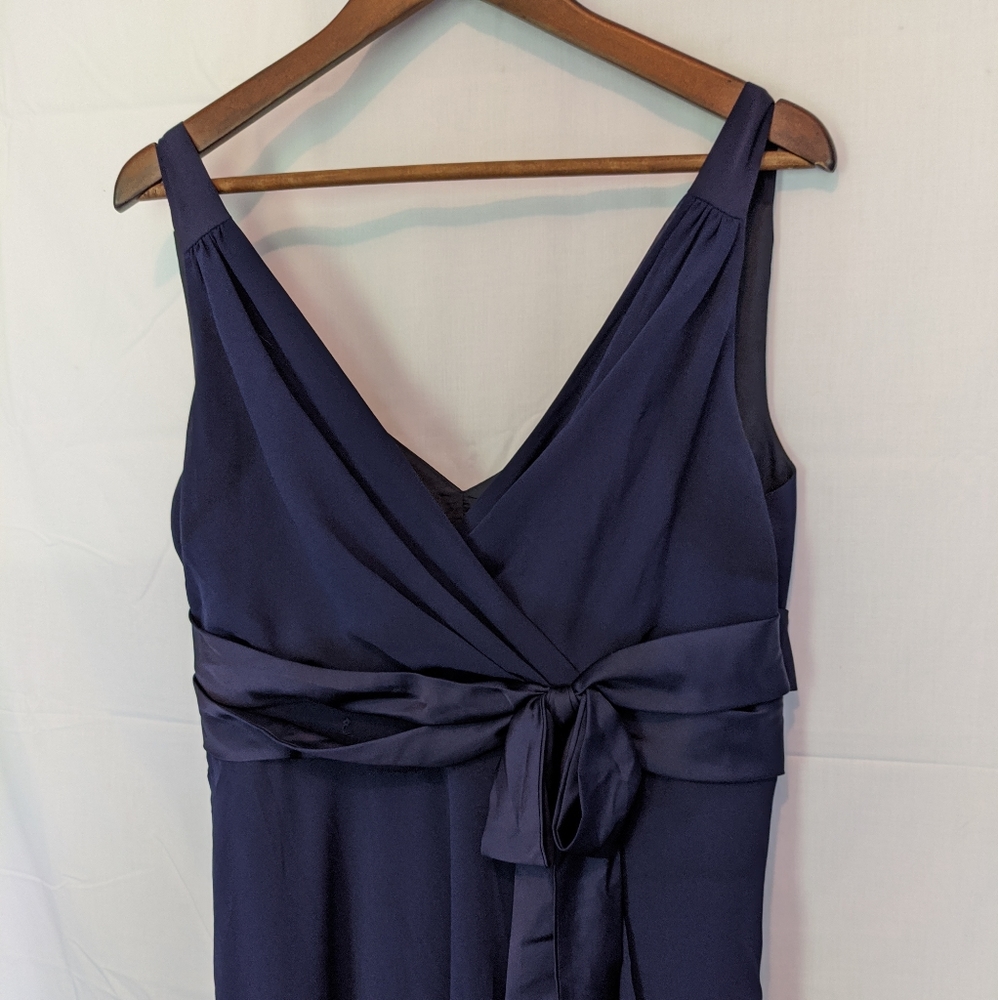 Chaps Navy Dress EC